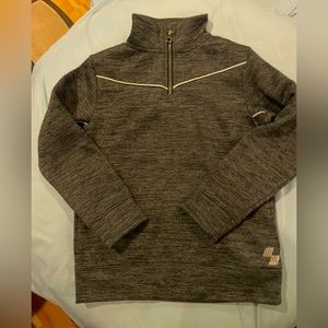 EC The Childrens Place 7/8 Place Sport gray pull over